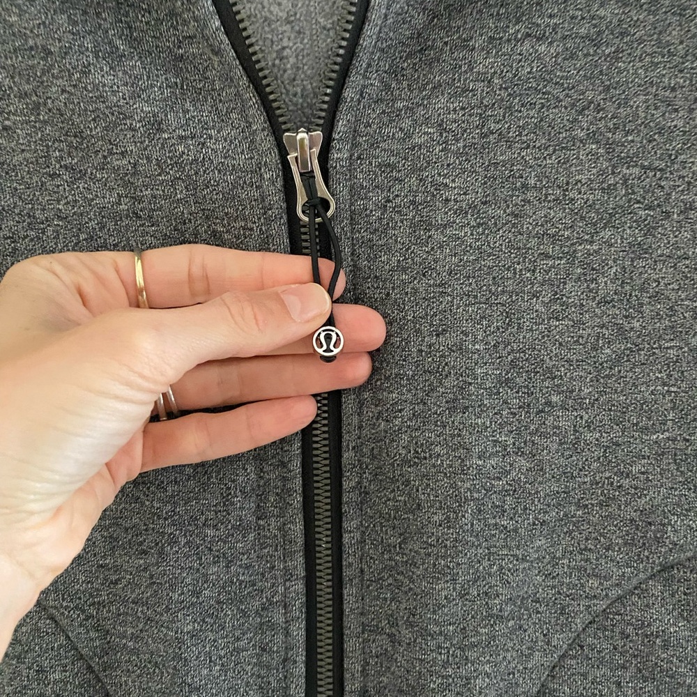 Lululemon athletica Gray Zip-Up Hoodie - Picture 5 of 5